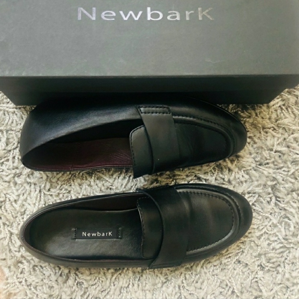 Newbark leather loafers